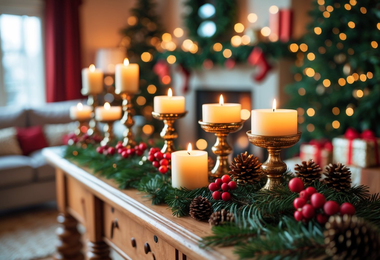 Saadan skaber du den perfekte julestemning med lysestager til din bolig